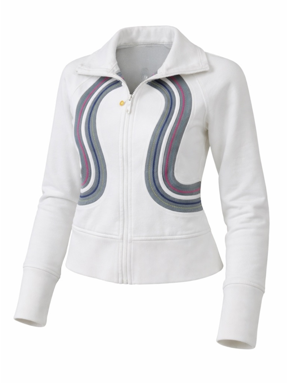 Lululemon Scuba Jacket 2011 release Cuddle Up Topstitch Athleisure Cozy Size 6
